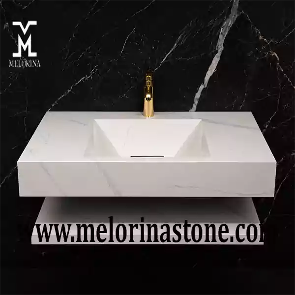 خرید روشویی سرامیکی دیواری مدرن کوچک از کارخانه