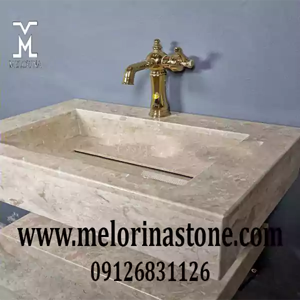 سفارش روشویی سنگی مدرن دیواری سفارشی