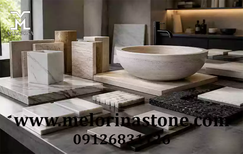 انواع متریال در خرید روشویی کوچک