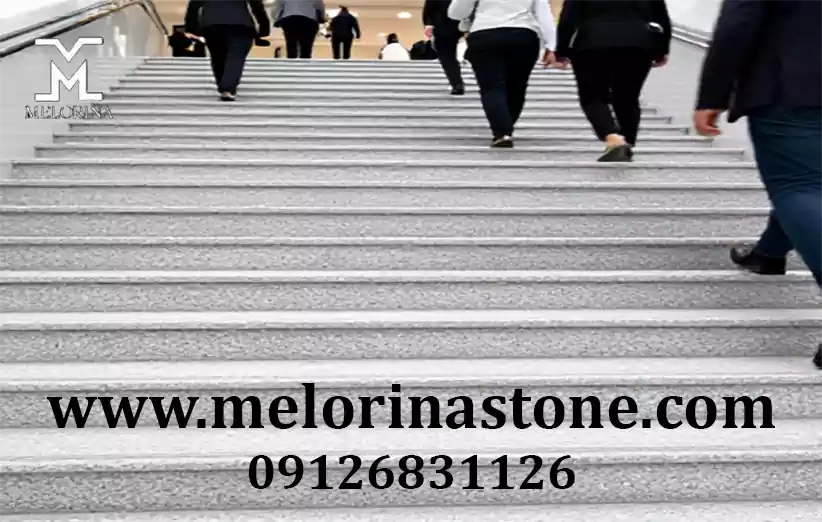 چرا سنگ پله گرانیت مروارید مشهد برای ساختمان‌های پرتردد مناسب است؟